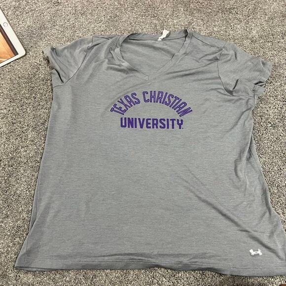 Under Armour Women’s Texas Christian University T Shirt size XL - Picture 1 of 4